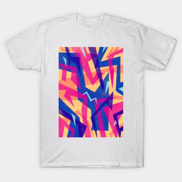 Feisty Abstract T-Shirt by AstralPagan